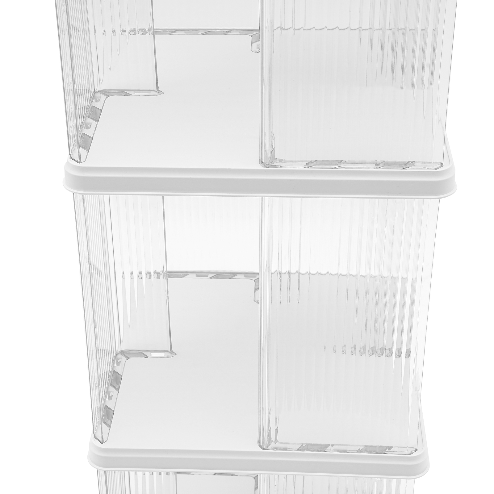 Bookshelf-36*36*171.5cm-five-layer silent universal wheels