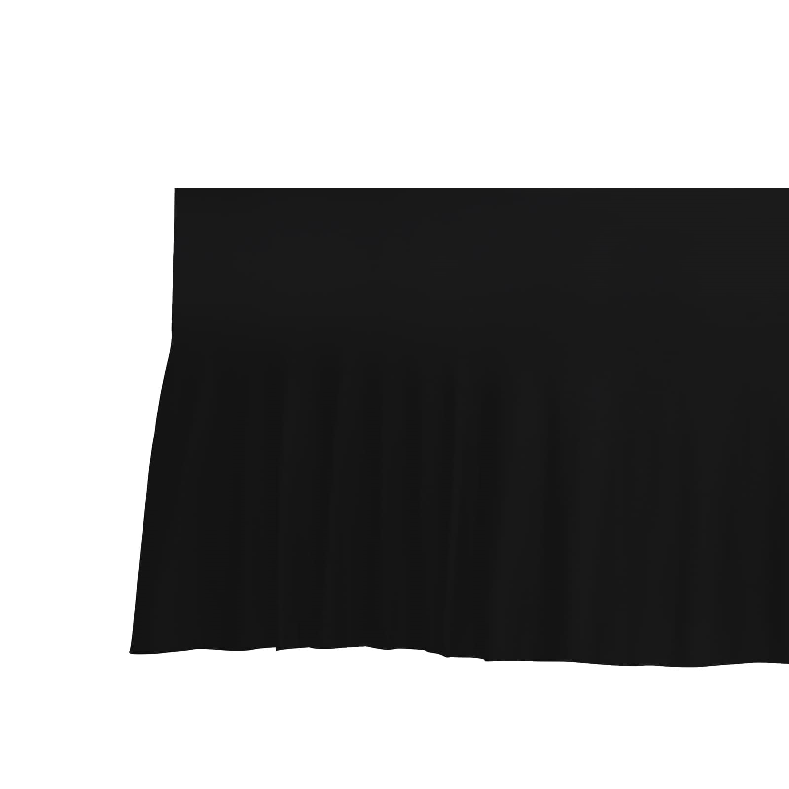 Set of 2 Rectangular Ruffle Tablecloths for Wedding Party Banquet Dining Room Anniversaries 96.06*30*30in Polyester Table Skirt Black Set of 2 Rectangular Ruffle Tablecloths for Wedding Party Banquet Dining Room Anniversaries 96.06*30*30in Polyester Table Skirt Black