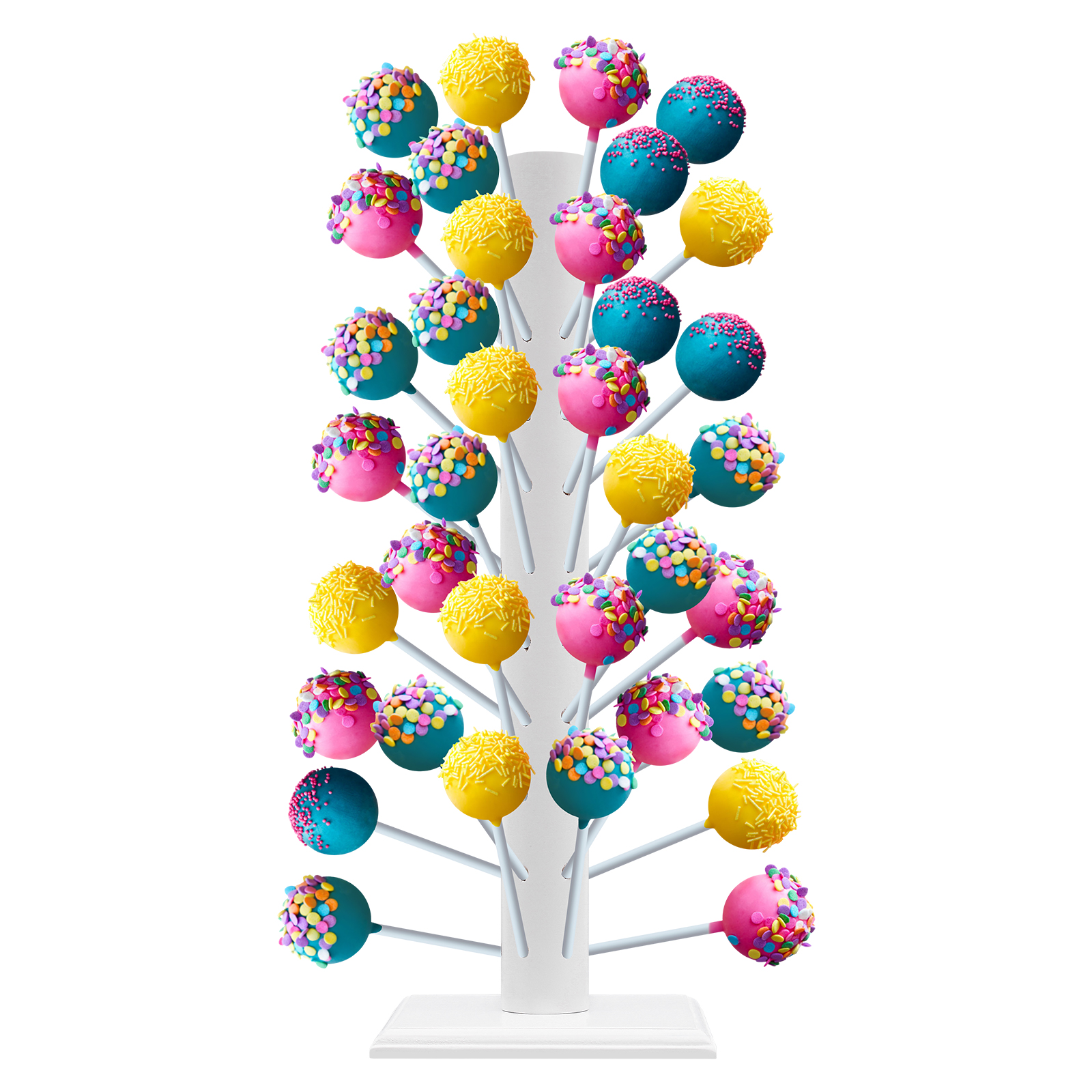 White Lollipop Holder, Cake Pop Stand made of Wood, Lollipop Holder made of Wood