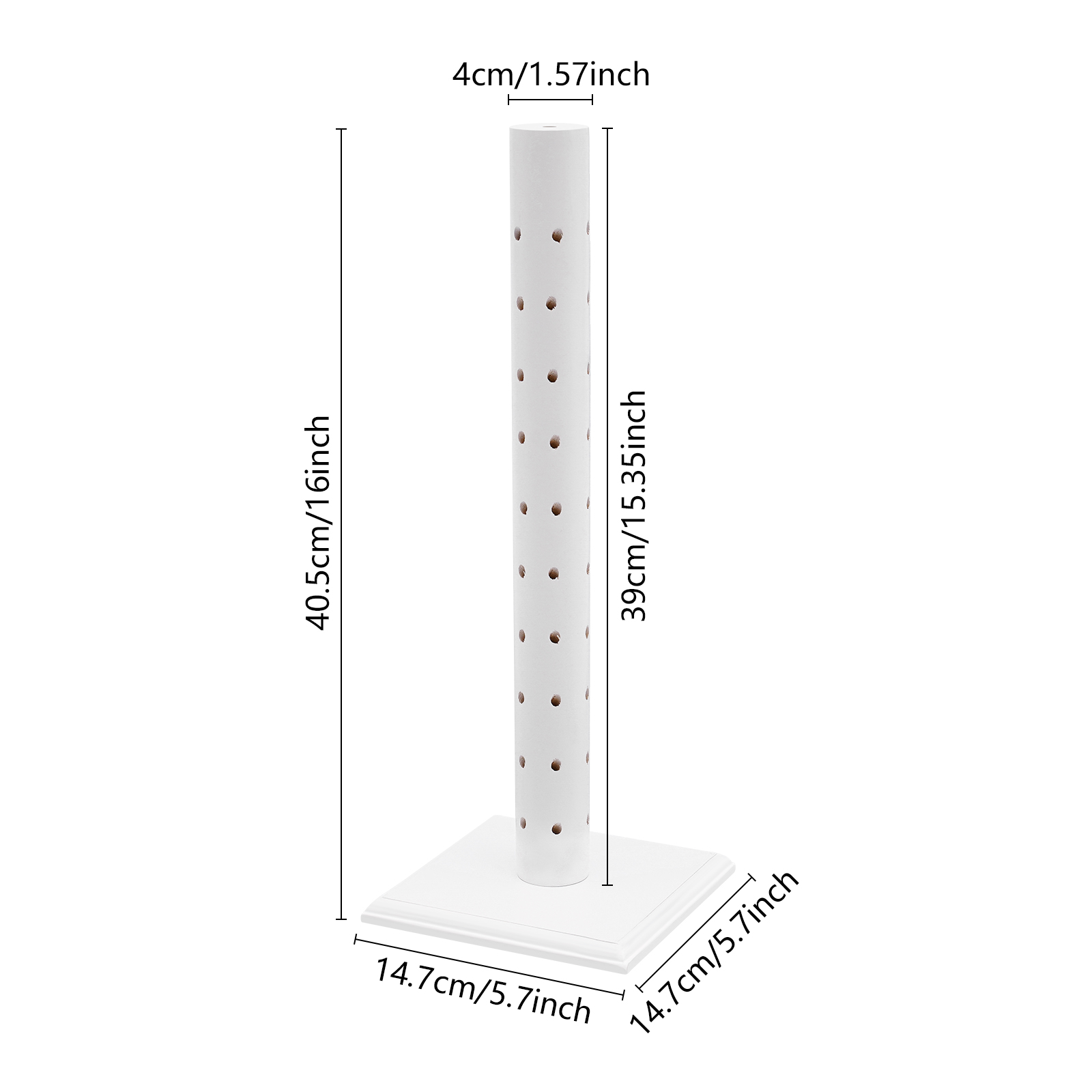 White Lollipop Holder, Cake Pop Stand made of Wood, Lollipop Holder made of Wood