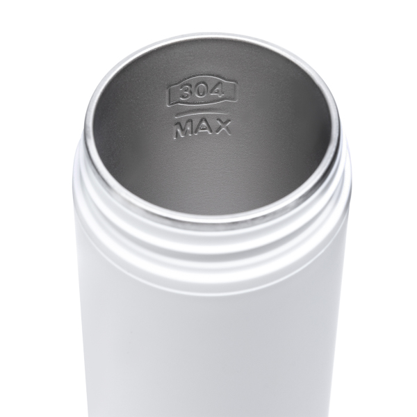 Portable travel kettle, mini mug, kettle 4 speed temperature adjustment, 8*23cm, White