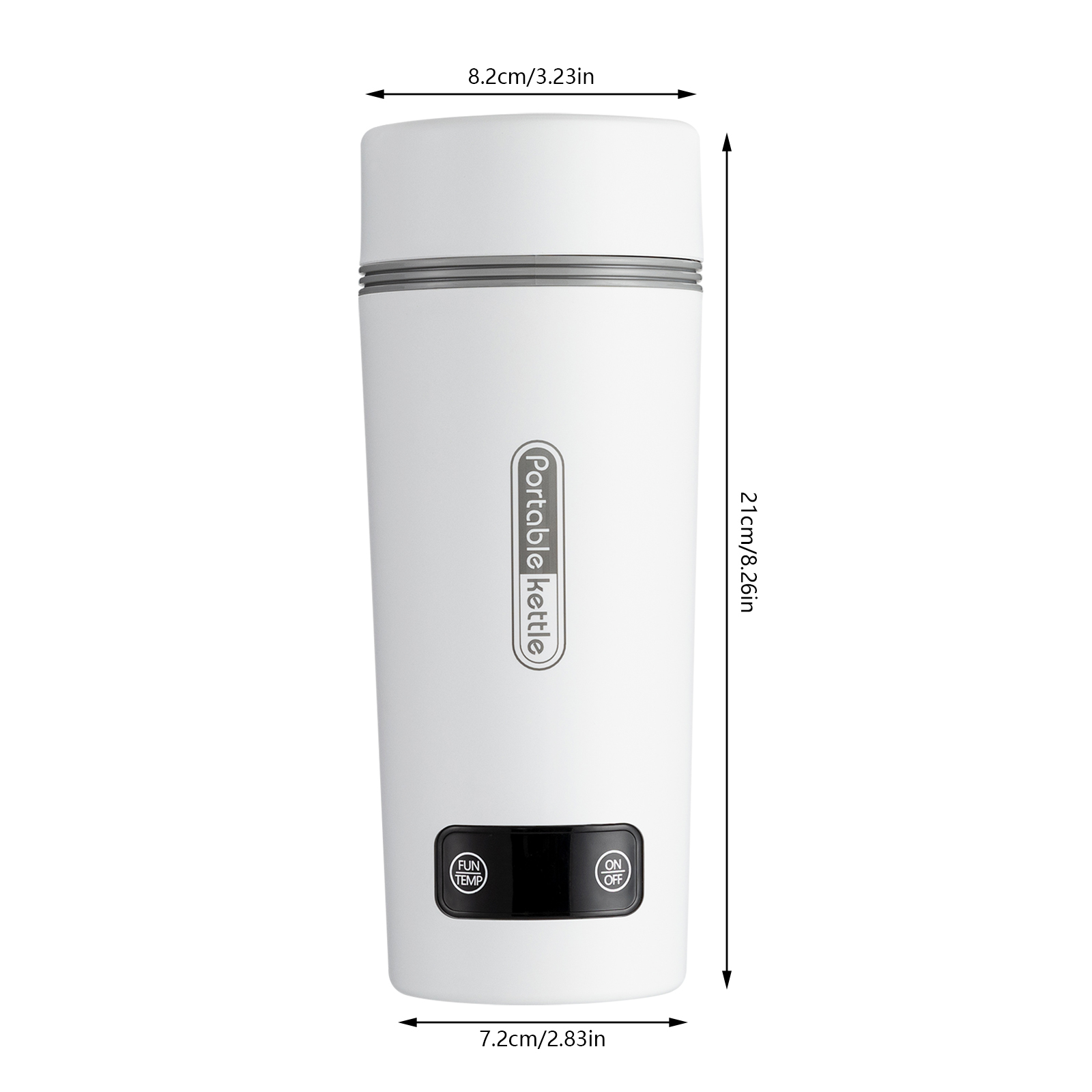 Adjustable temperature ,Stainless steel kettle with automatic shut-off and boil-dry protection , White Adjustable temperature ,Stainless steel kettle with automatic shut-off and boil-dry protection , White