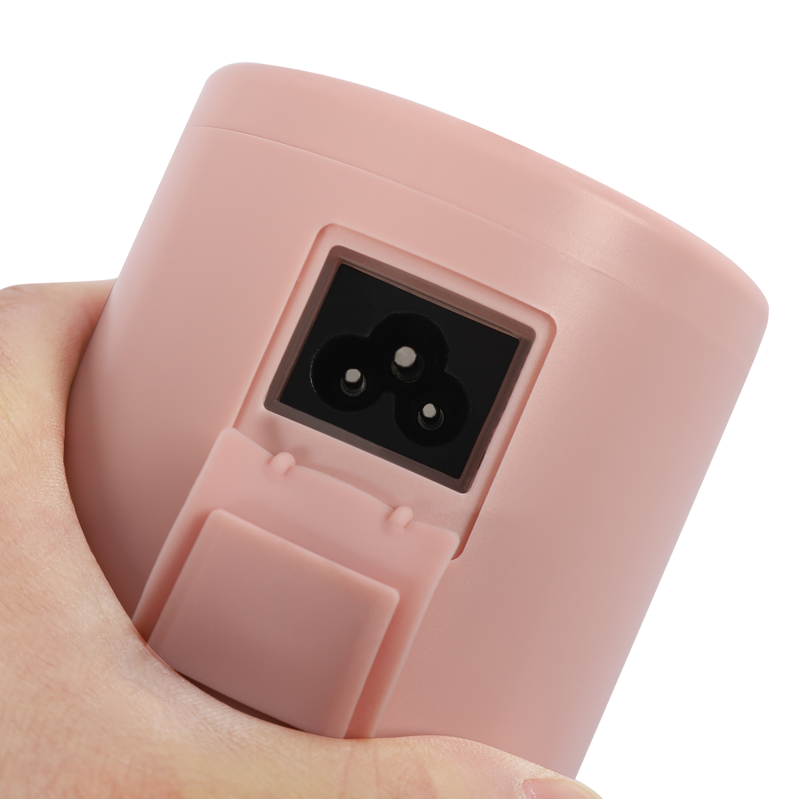 Small Portable Kettle, 400ml Travel Kettle, Small Portable Electric Kettle, Mini Electric Kettle for Tea, Milk, Coffee, Pink