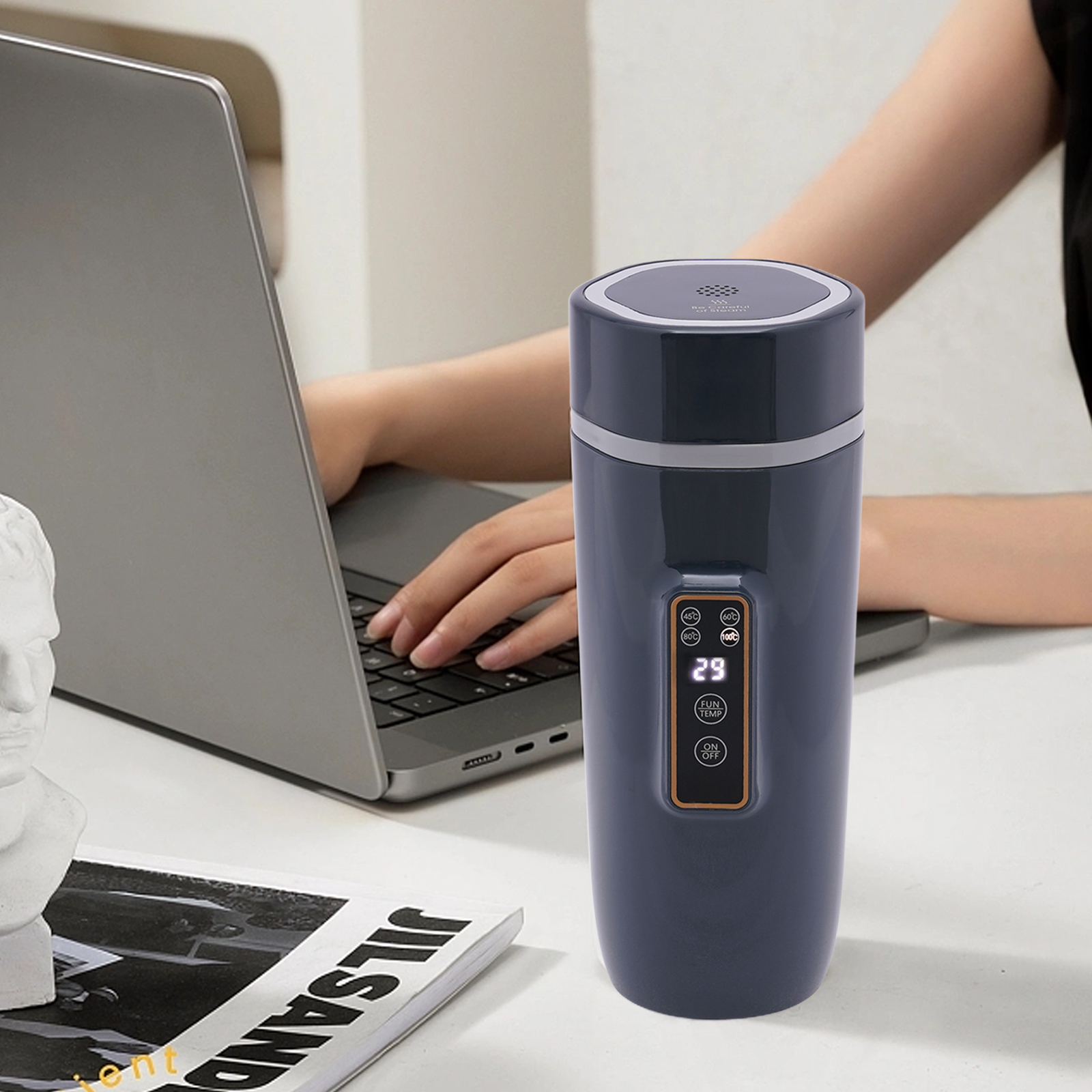 Portable Electric Kettle Travel Boiler 220v 350ml Fast Boiler Double Stainless Steel Thermos For Milk Coffee And Tea 300w Black Portable Electric Kettle Travel Boiler 220v 350ml Fast Boiler Double Stainless Steel Thermos For Milk Coffee And Tea 300w Black