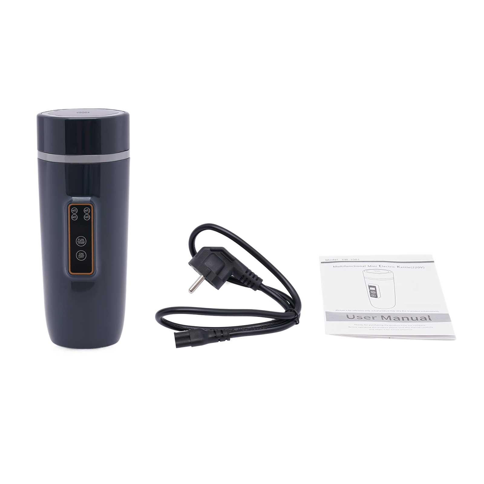 Portable Electric Kettle Travel Boiler 220v 350ml Fast Boiler Double Stainless Steel Thermos For Milk Coffee And Tea 300w Black Portable Electric Kettle Travel Boiler 220v 350ml Fast Boiler Double Stainless Steel Thermos For Milk Coffee And Tea 300w Black