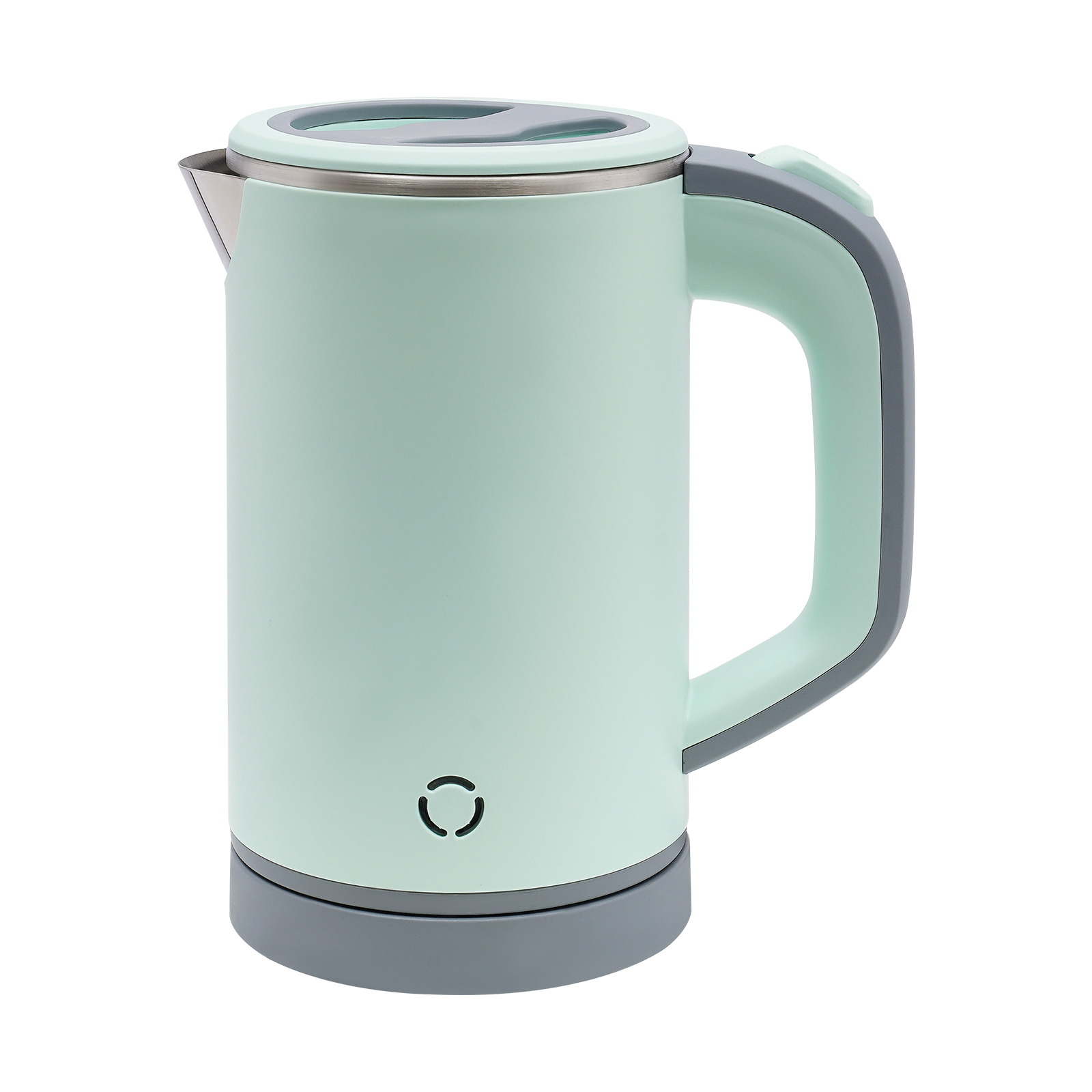 800ML Travel Kettle, Portable Kettle Mini Kettle, Stainless Steel Travel Kettle (Green)