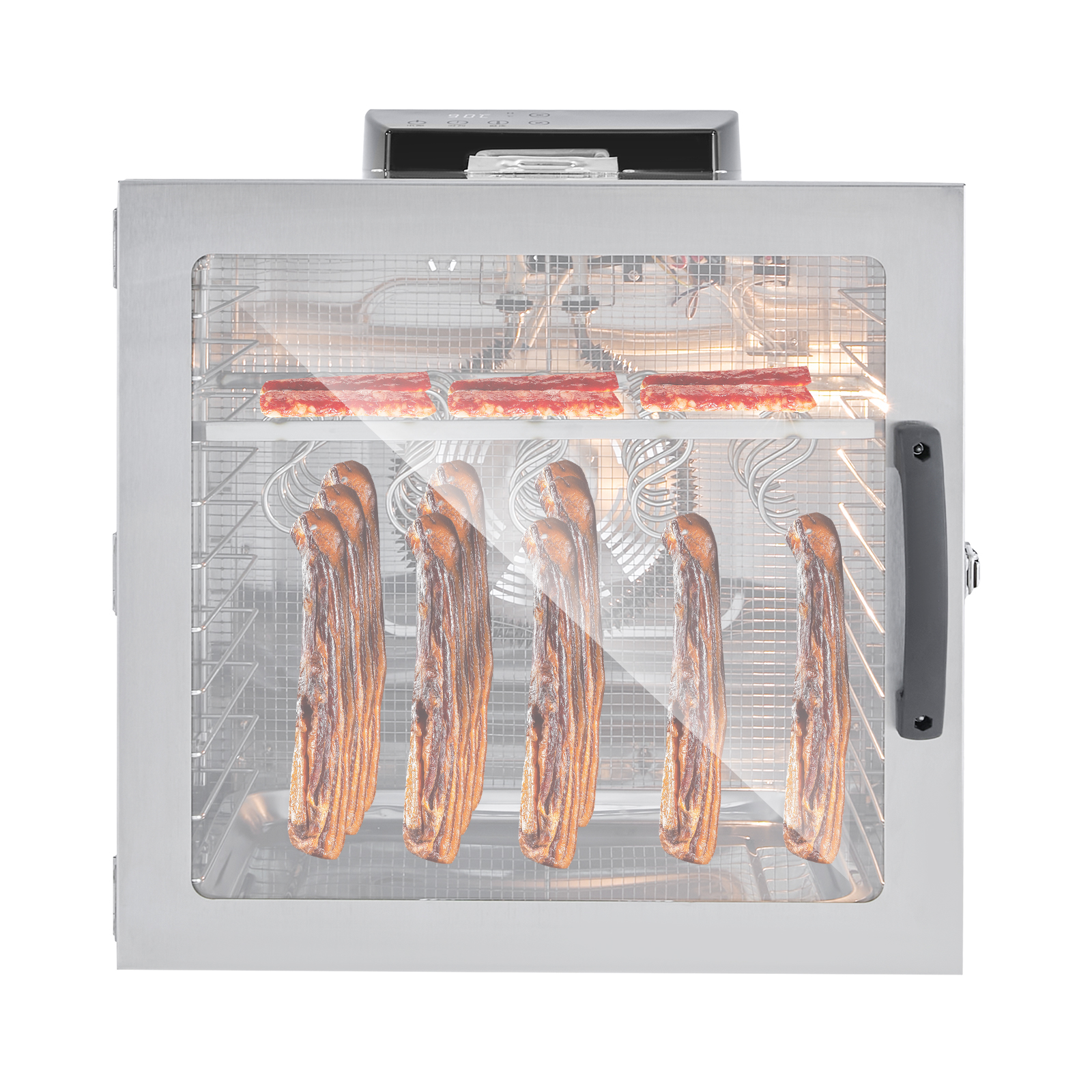 Food Dehydrator, Drying Cabinet, Stainless Steel Food Dehydrator for Beef Steaks, Sausages, Jerky