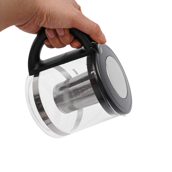 Electric Glass Kettle Portable Hot Water Kettle Electric Kettle And Teapot For Steeping Loose Tea Leaves Or Tea Bags 1800w