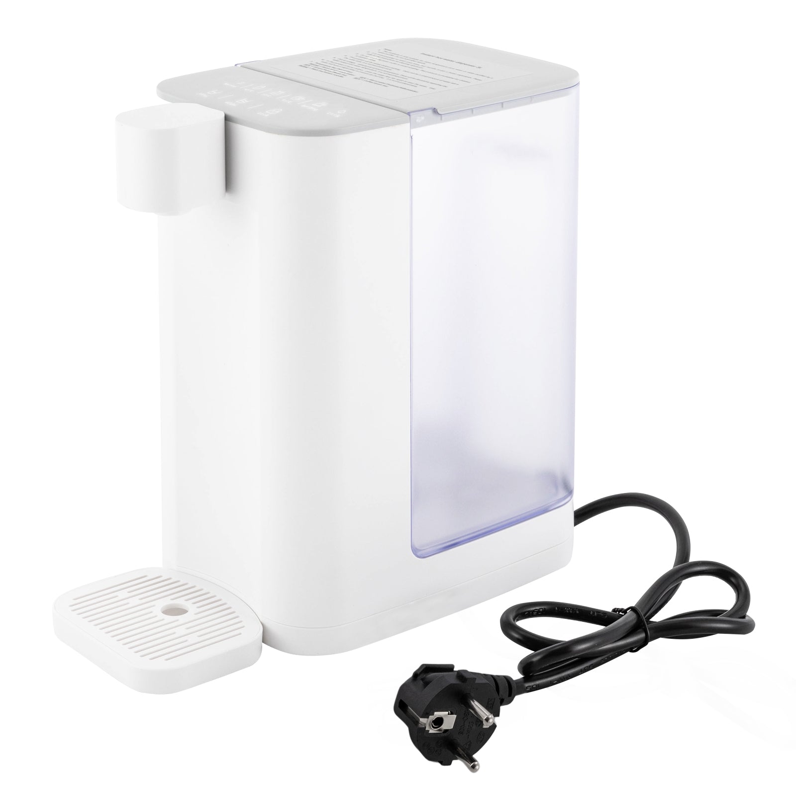 Electric Kettles Instant Hot Water Dispenser for Fast Heating and Flow 5 Adjustable Temperatures and 2 Water Flow Rates White