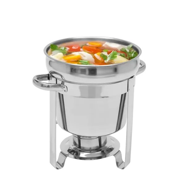 7L soup stove Made of 201 stainless steel to hold sauces, stews, soups, broth, and other liquids