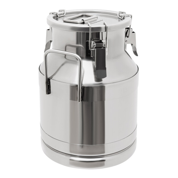 201 Stainless Steel Milk Jug Milk Can Sealed Bucket 201 Non-magnetic Stainless Steel For Canteen Breakfast Restaurant Dining Room Home