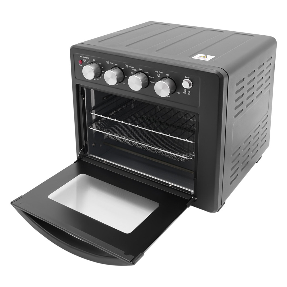 1700W Large Capacity Electric Oven Electric Oven&Air Fryer&Toaster Multifunctional Oven with Visual Door Anti-slip Feet for Baking Chicken Toast Pizza