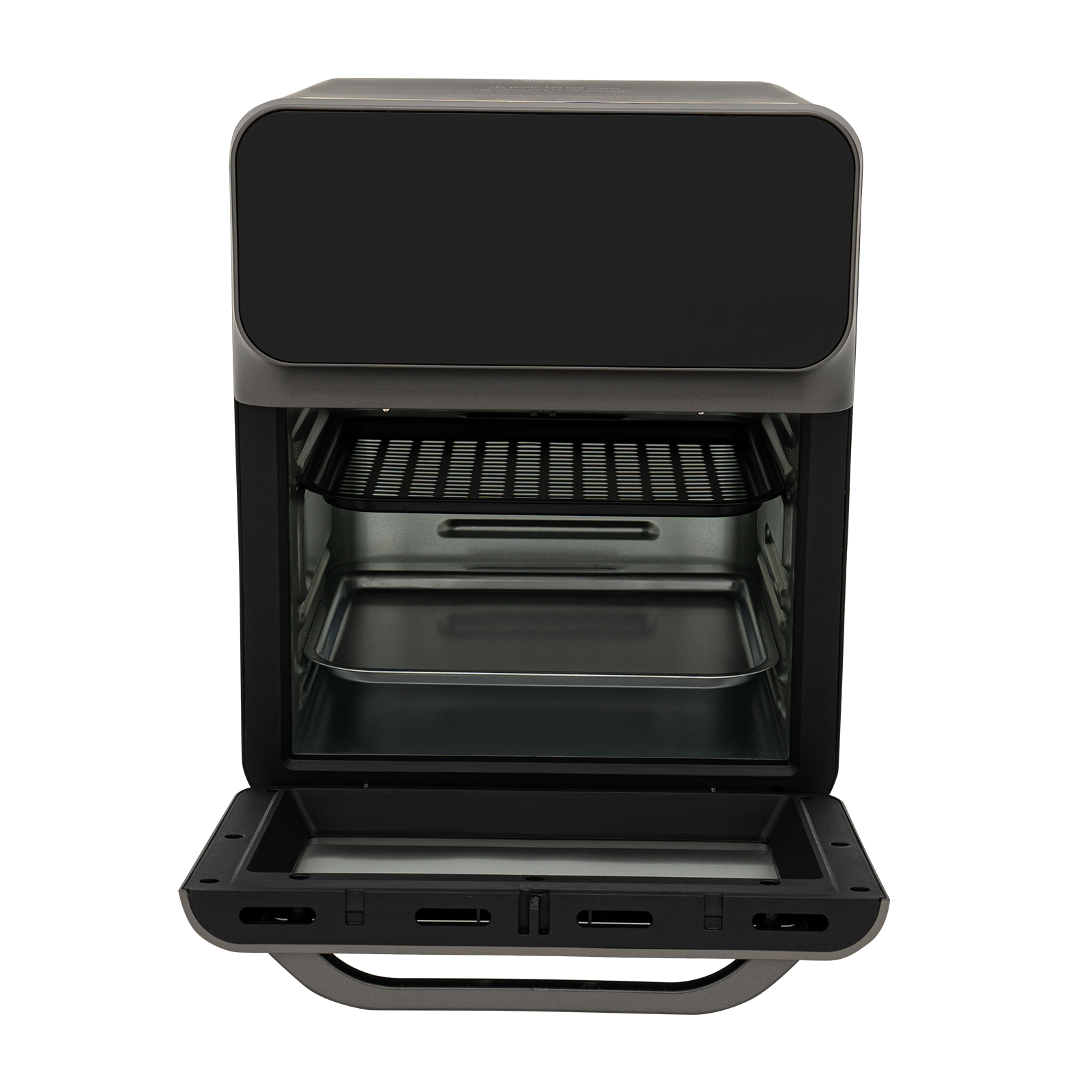 Electric Oven With LCD Touch Screen Oven With Visual Function Electric Oven For Thawing Baking And Grilling Various Delicacies 10.63*10.23*12.6in Black Electric Oven With LCD Touch Screen Oven With Visual Function Electric Oven For Thawing Baking And Grilling Various Delicacies 10.63*10.23*12.6in Black