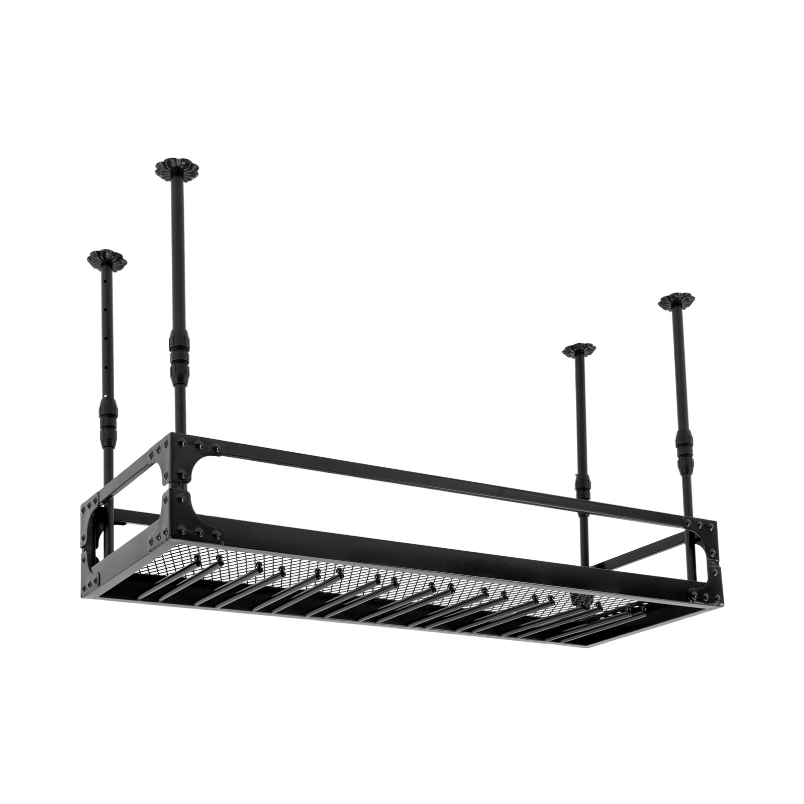 Industrial Vintage Bar Floating Shelf Ceiling Mounted Hanging Wine Bottle Holder Shelf Champagne Glass Rack Bar Home Decor Size 100cm