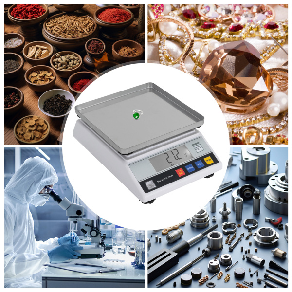 High-precision analytical balance, Digital electronic industrial precision balance, Intelligent scientific laboratory balance with counting and tare function