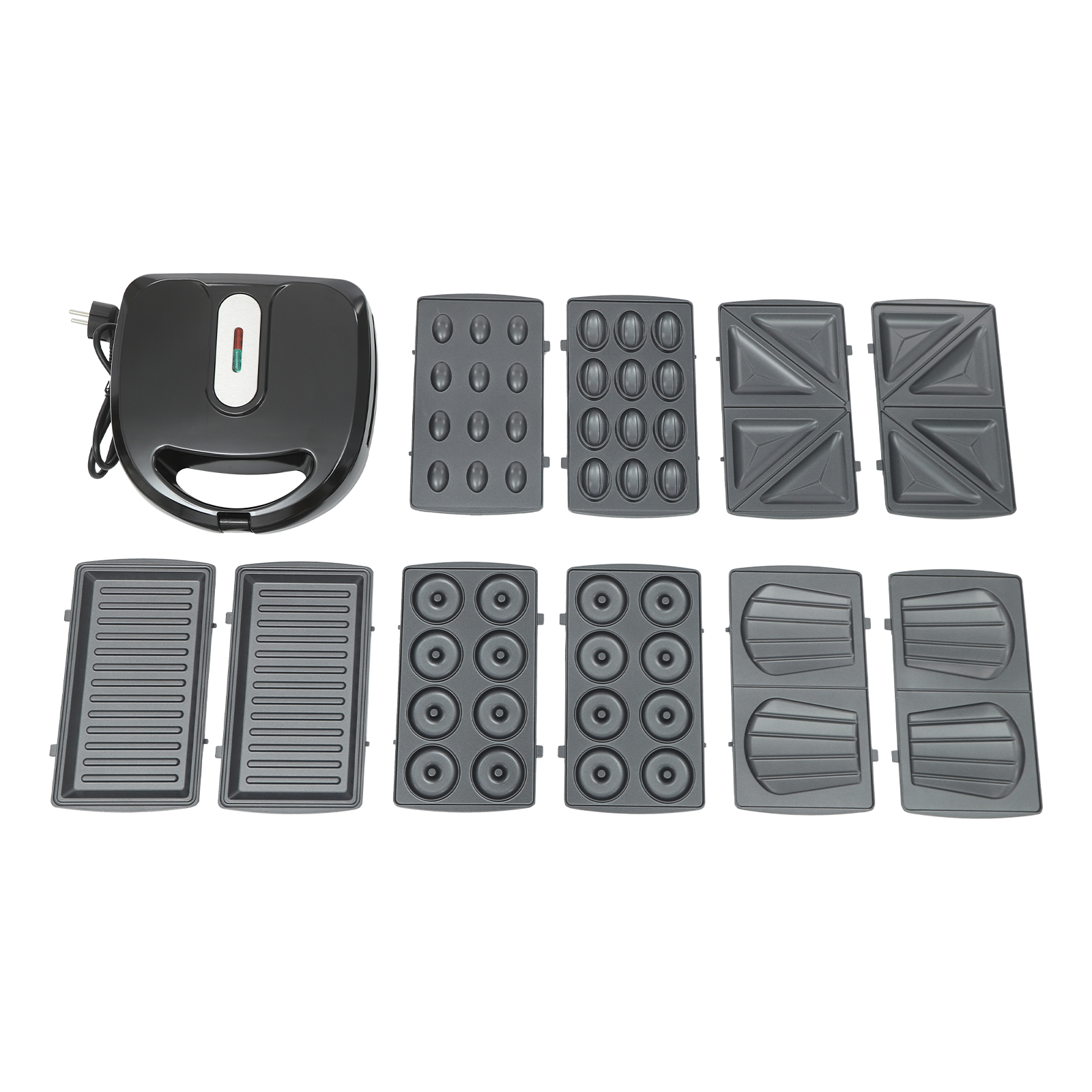 Multifunctional Waffle Maker, Electric Waffle Maker, Waffle Maker for Bakeries, Restaurants, Canteens