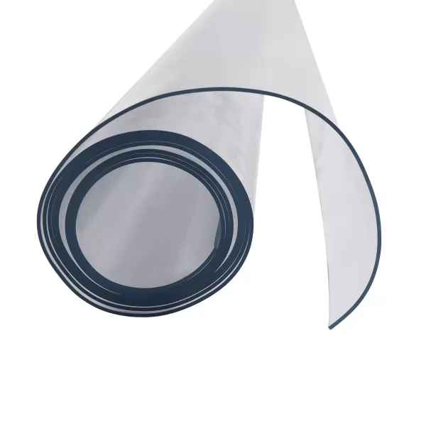 78 x 42 Inch Clear Table Cover Protector, 2mm Thick Protective Pads, for Dining Table