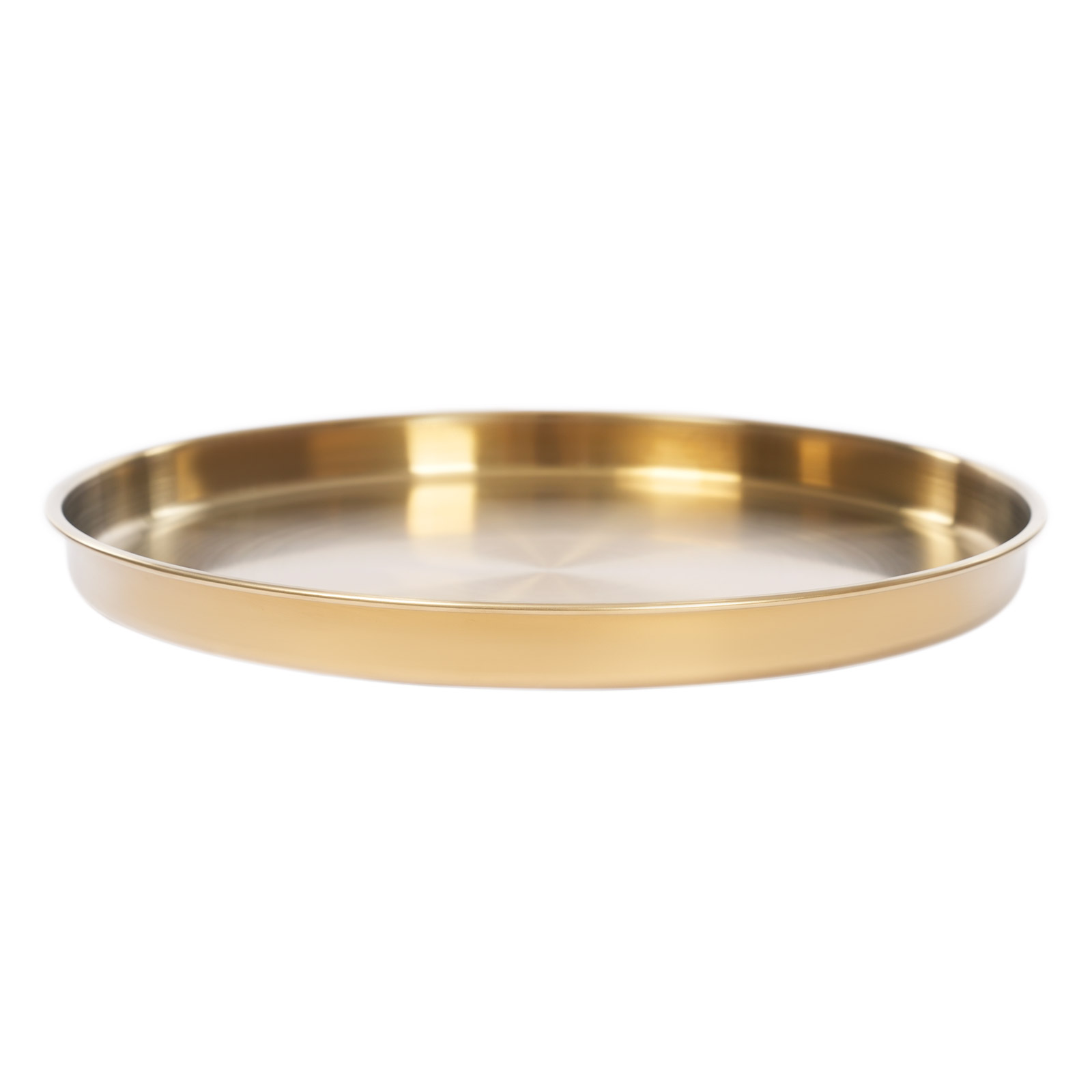 6Pcs Round Serving Trays, Stainless Steel Table Tray, Gold Decorative Tray - Gold 6Pcs Round Serving Trays, Stainless Steel Table Tray, Gold Decorative Tray - Gold