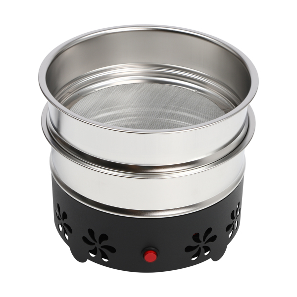 Large Capacity Two-layer 304 Stainless Steel Mesh Electronic Coffee Bean Cooler For Cooling Coffee Beans Nuts Peanuts Coffee Bean Roaster