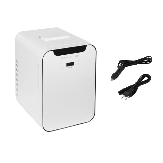 20L multifunctional mini refrigerator, digital display mini refrigerator, car and home dual use