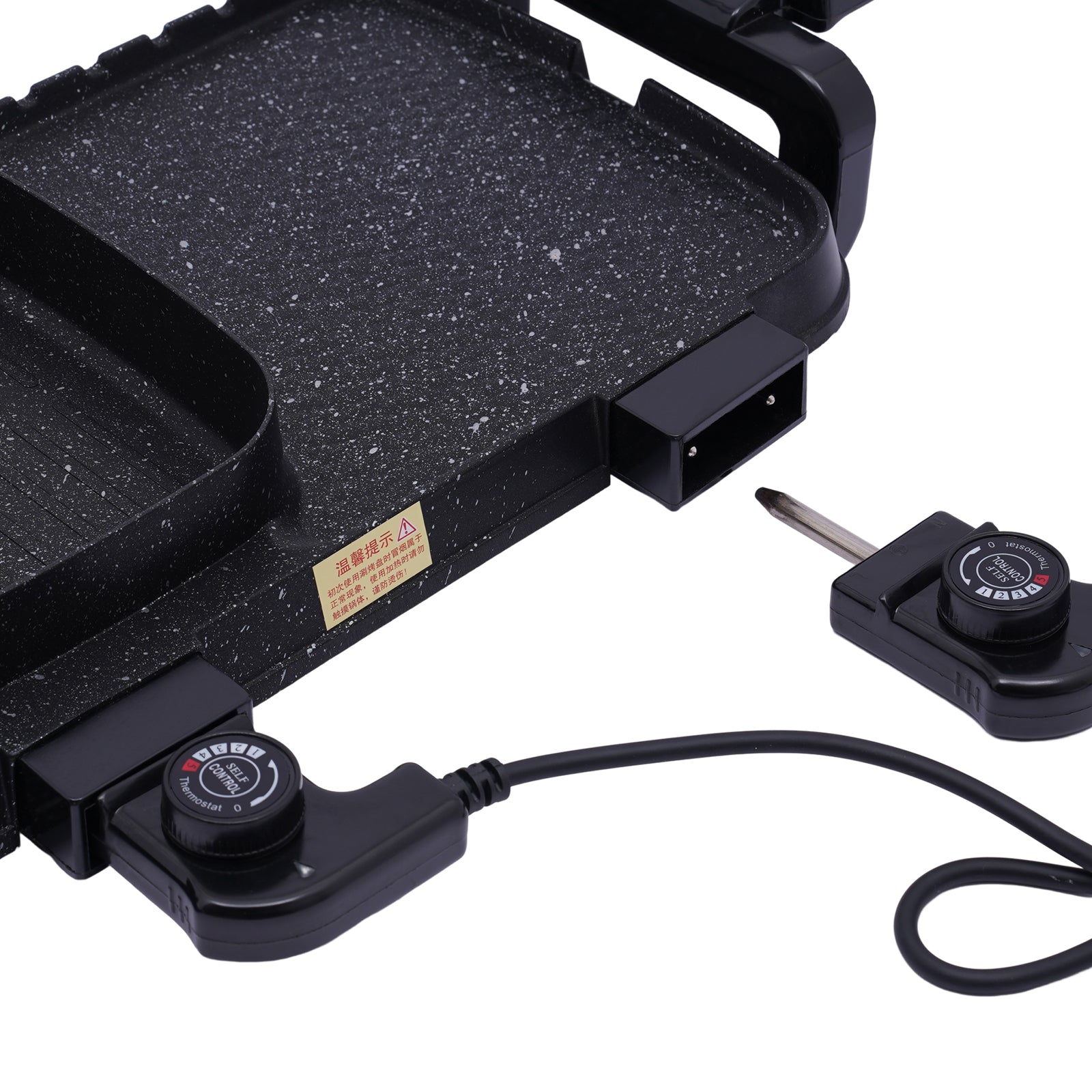Barbecue Hot Pot 2 in 1Korean Indoor BBQ Double Control Shabu Shabu Hot Pot with Grill Multifunction Smokeless Portable Cooker Barbecue Hot Pot 2 in 1Korean Indoor BBQ Double Control Shabu Shabu Hot Pot with Grill Multifunction Smokeless Portable Cooker