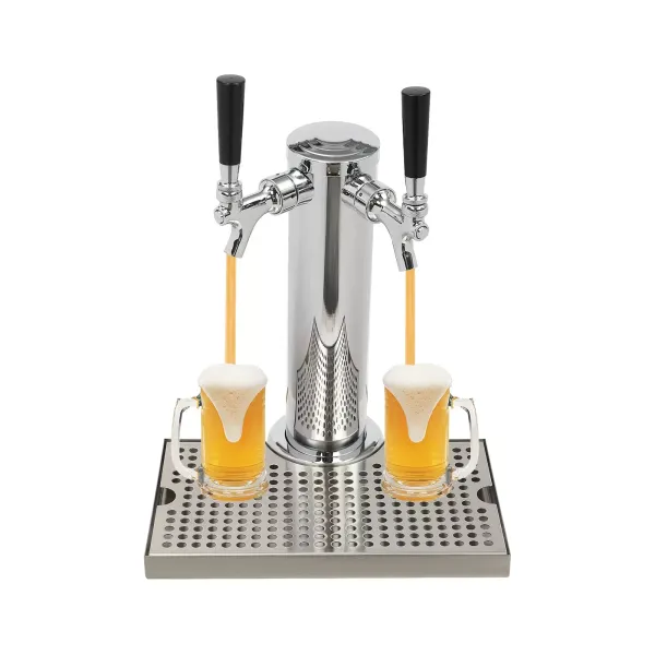 beer dispensing column, beer column, beer tower, beverage dispenser