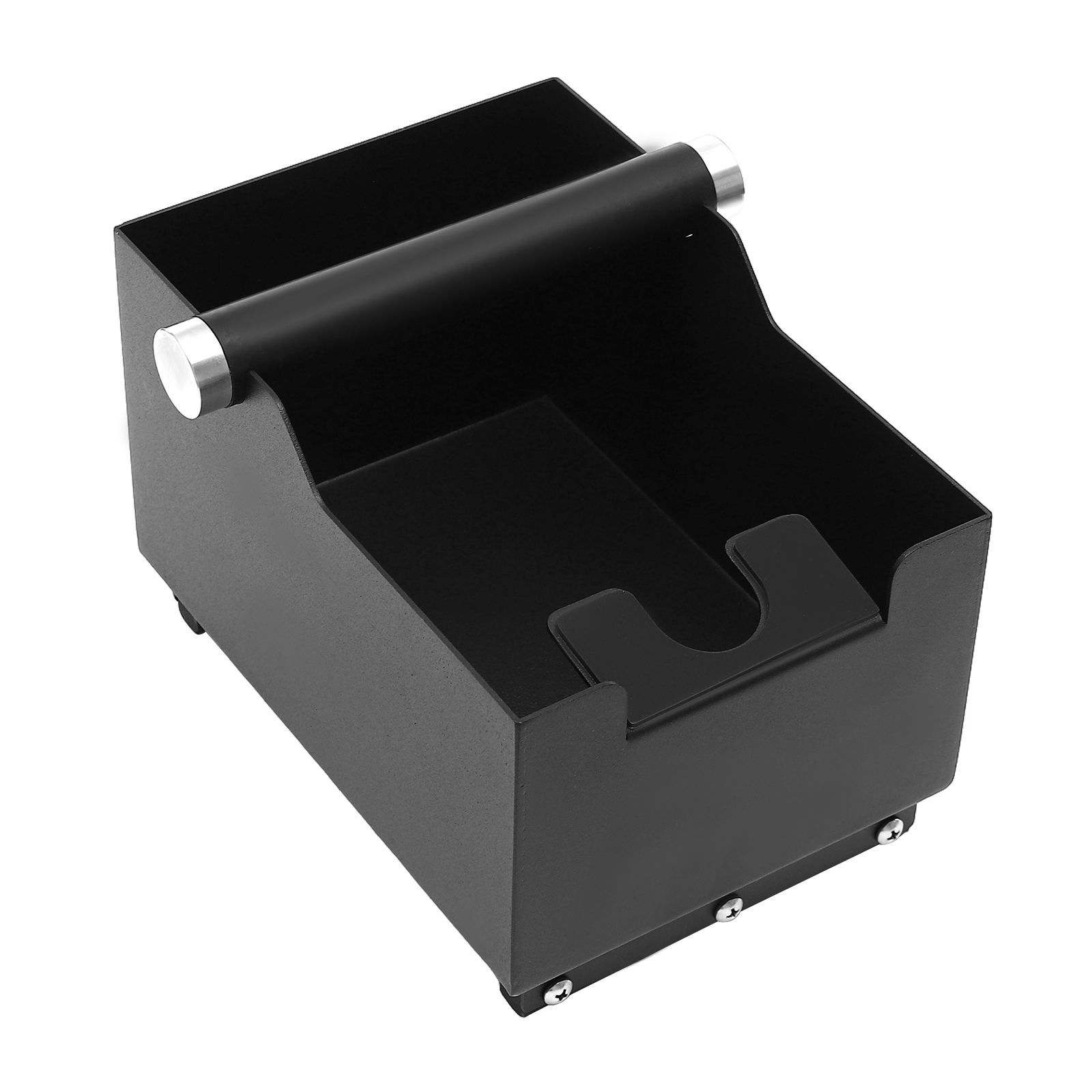 Knock Box, Knock Box for Ground Coffee, Knock Box with Base for Coffee Filling Station, 14.5*20.5cm Knock Box, Knock Box for Ground Coffee, Knock Box with Base for Coffee Filling Station, 14.5*20.5cm
