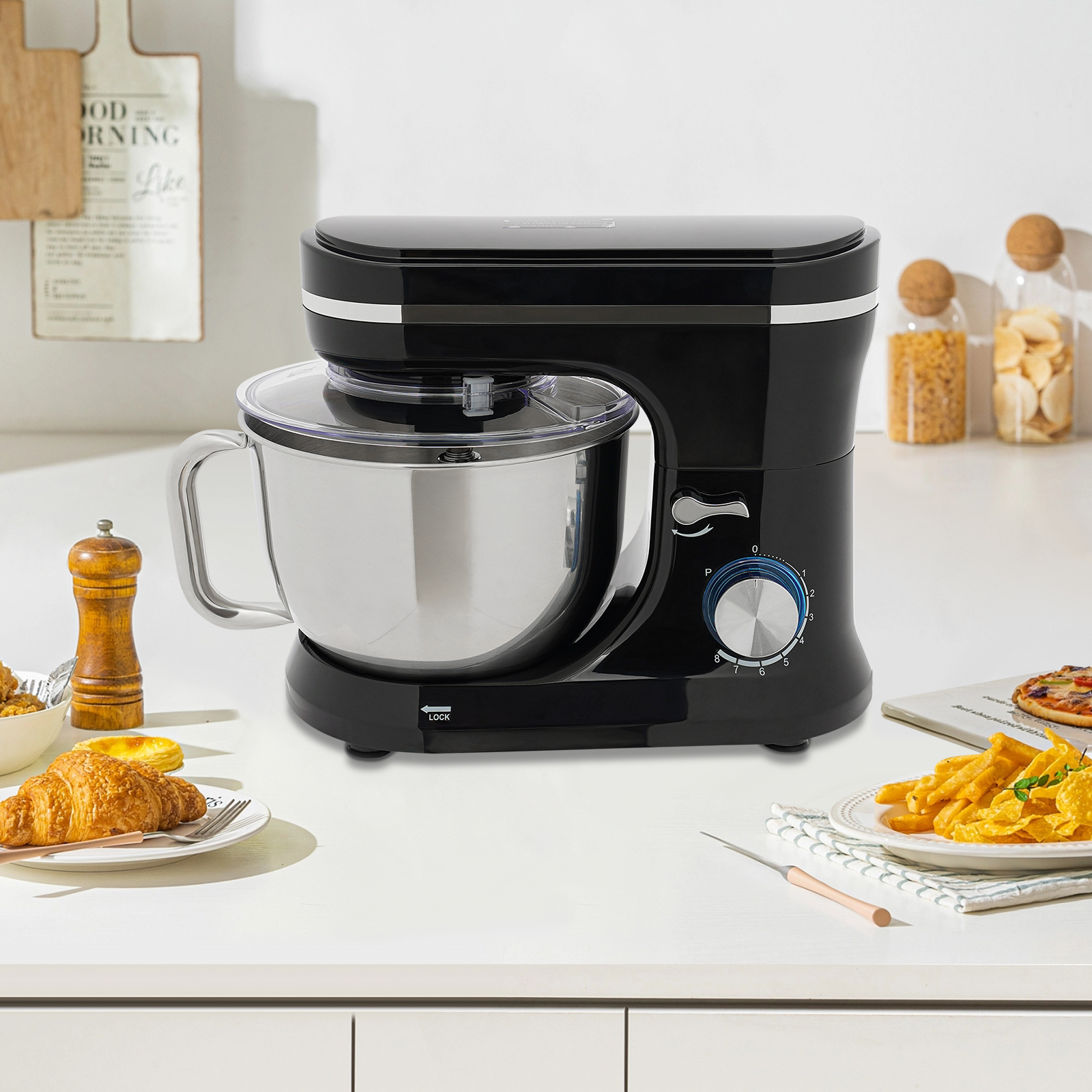 SM-1510X 4.5L Tilting Food Processor, Electric Kitchen Mixer, Multifunctional Kitchen Mixer SM-1510X 4.5L Tilting Food Processor, Electric Kitchen Mixer, Multifunctional Kitchen Mixer