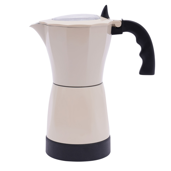 Coffee Pot 300ml Creamy-white 480w Widely Used In Families Gatherings Coffee Shops For 1-6 People For DIY Various Exquisite Coffee