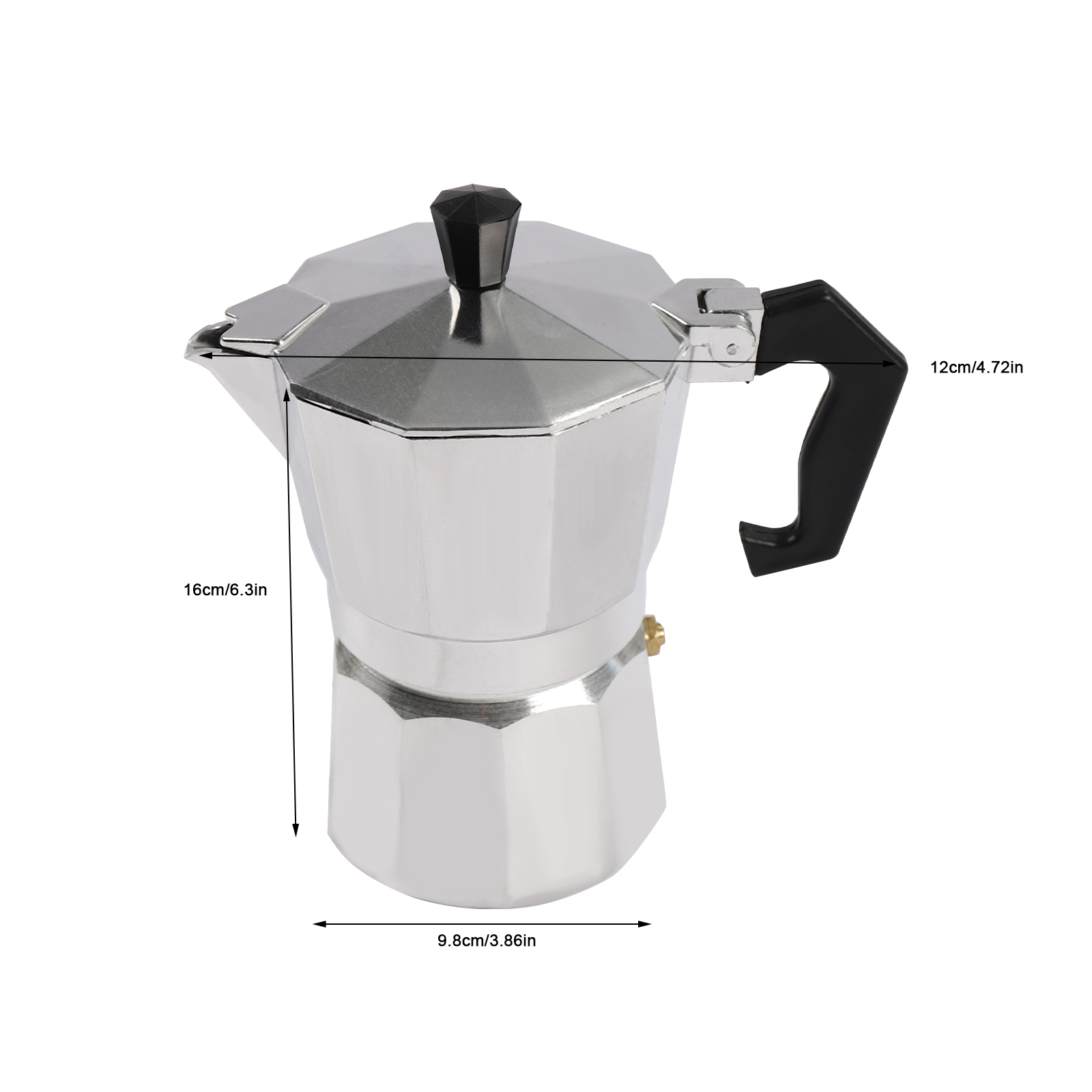 Electric Mini Single Hot Plate Espresso Stove 500W 3 Cups (Espresso Maker) Electric Mini Single Hot Plate Espresso Stove 500W 3 Cups (Espresso Maker)