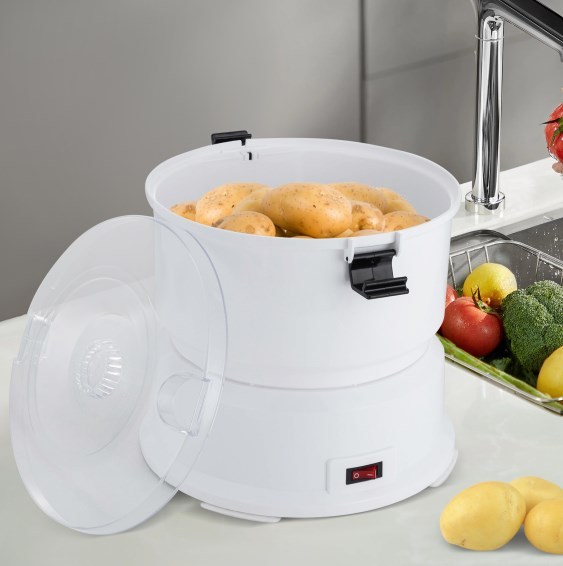 electric potato peeler, in ABS, PP and steel, 85W, P01