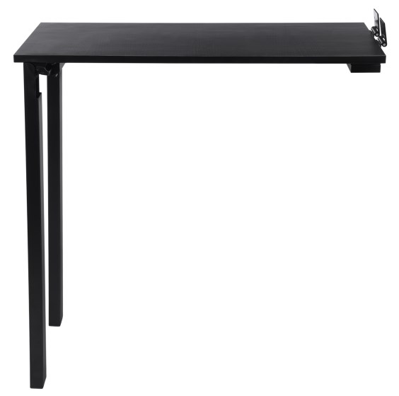 75*40cm folding dining table, wall-mounted folding table, black