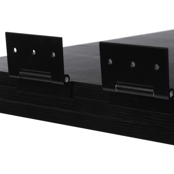 75*40cm folding dining table, wall-mounted folding table, black 75*40cm folding dining table, wall-mounted folding table, black