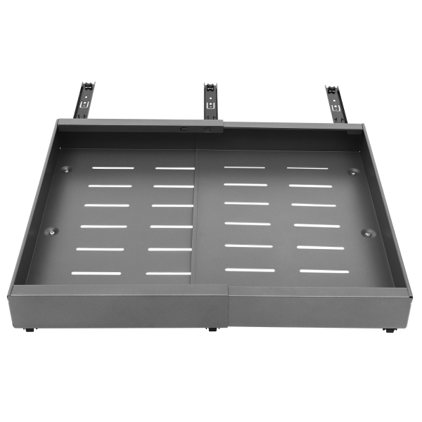 Set of 2, Telescopic drawer, Pull-out drawer for cupboards, Load capacity: 10-15kg, For kitchens, pantries, Grey Set of 2, Telescopic drawer, Pull-out drawer for cupboards, Load capacity: 10-15kg, For kitchens, pantries, Grey
