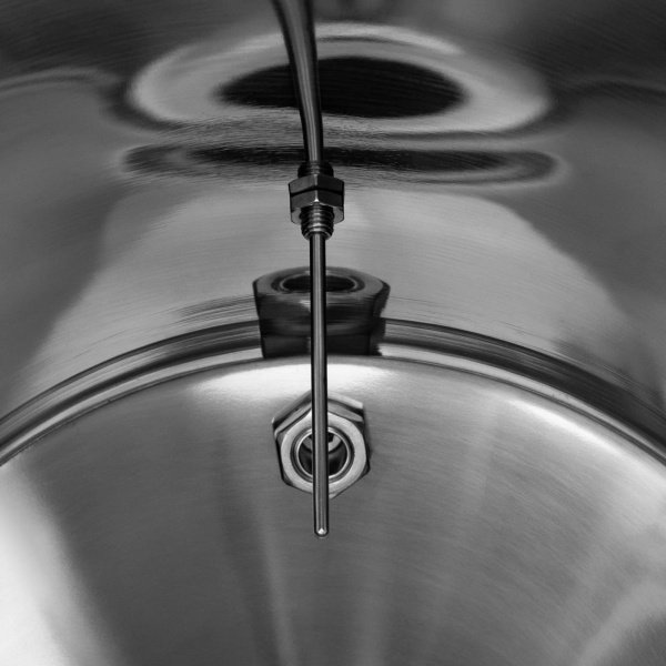 32L Stainless Steel Conical Fermentation Tank with Chiller for Home Brewing