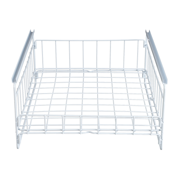 Pull-out shelf, Pull-out organizer, Kitchen drawer, Load capacity: 20kg, 33.5*43*51cm, White