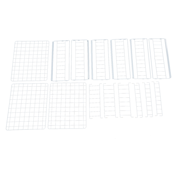 Pull-out shelf, Pull-out organizer, Kitchen drawer, Load capacity: 20kg, 33.5*43*51cm, White