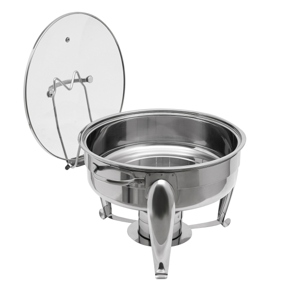 Stainless Steel Chafing Dish, Buffet Chafing Dish Warmer, Buffet Server and Warmer, 6L/6.34Qt