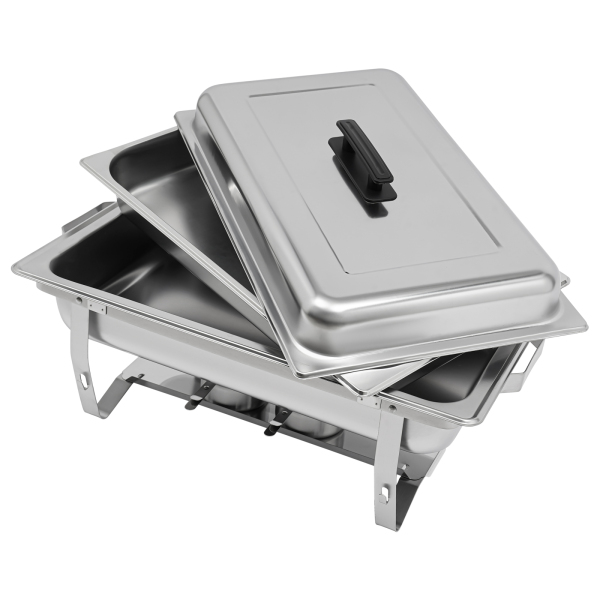 Countertop Food Warmers 9L Made Of 201 And 410 Stainless Steel And Adopting Exquisite Polishing Workmanship Used In Hotel Breakfast Areas