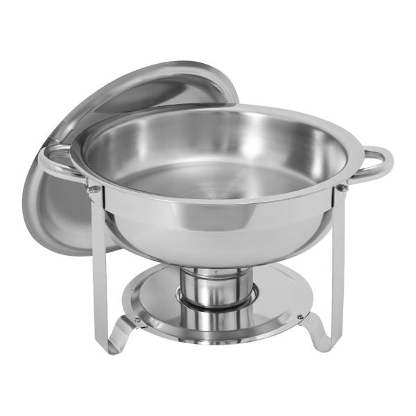 4.5L 2pcs Chafing Dish Buffet Set, Chafing Dish Set, Buffet Dishes Warming Set - Sliver