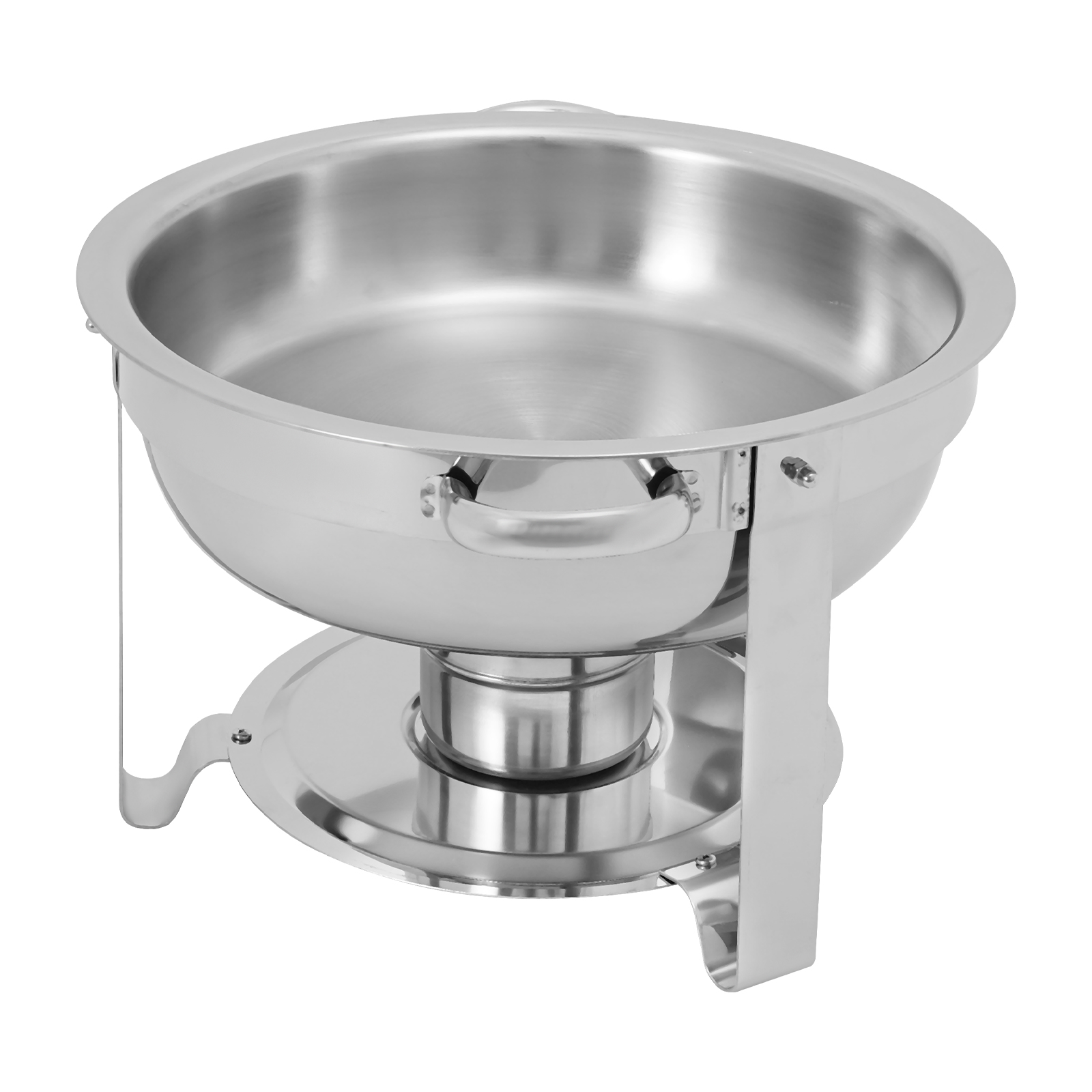 4.5L 2pcs Chafing Dish Buffet Set, Chafing Dish Set, Buffet Dishes Warming Set - Sliver 4.5L 2pcs Chafing Dish Buffet Set, Chafing Dish Set, Buffet Dishes Warming Set - Sliver