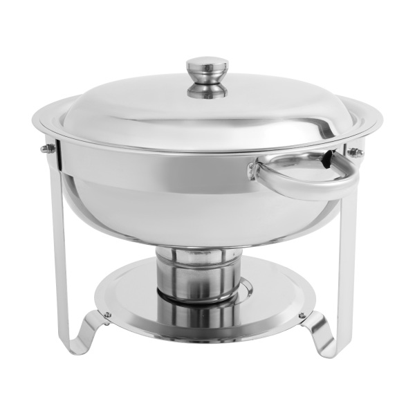 4.5L 4pcs Chafing Dish Buffet Set, Chafing Dish Set, Buffet Dishes Warming Set - Sliver