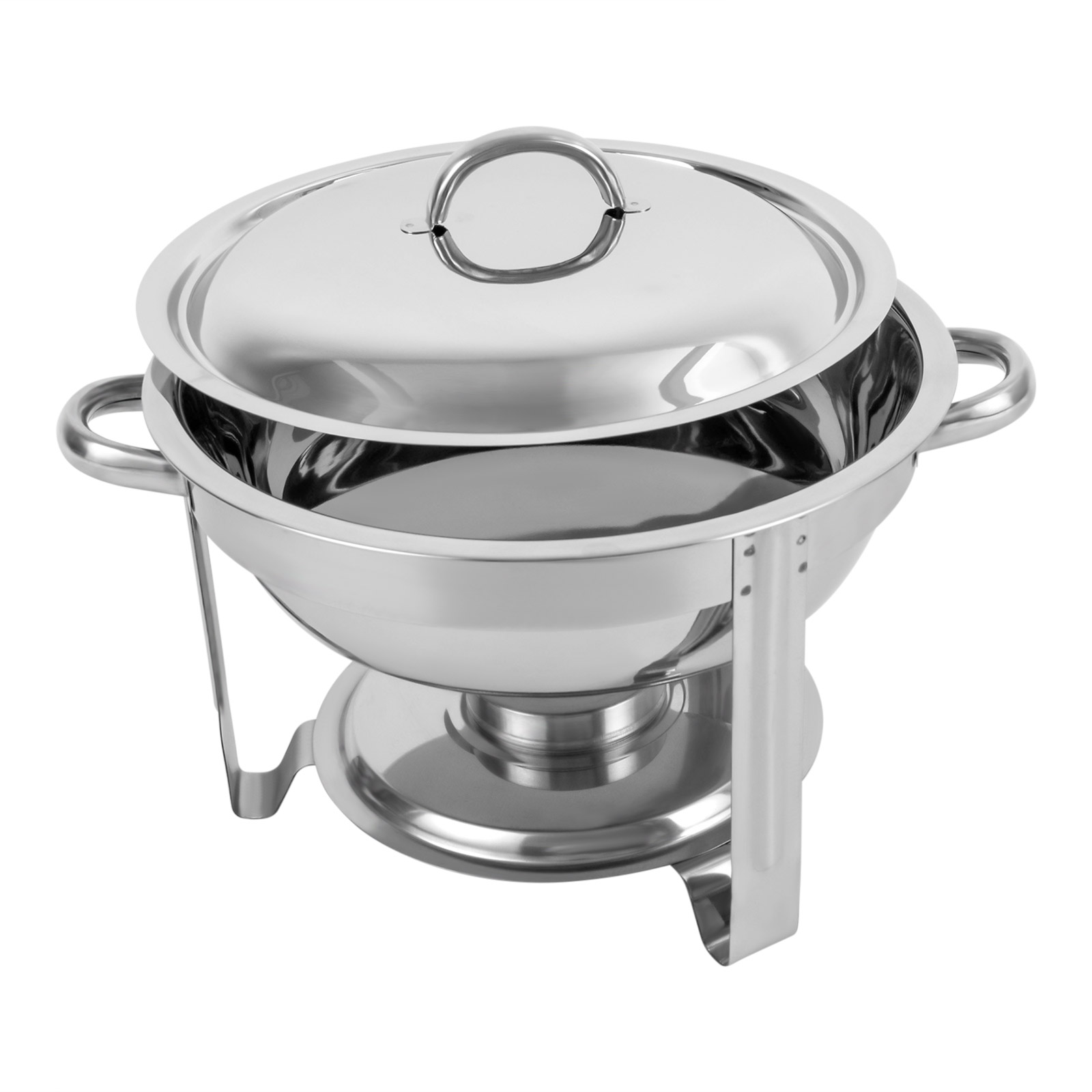 3.5 Liter Stainless Steel Round Warmer, Food Warming Container, 41.5*25.5cm, Silver 3.5 Liter Stainless Steel Round Warmer, Food Warming Container, 41.5*25.5cm, Silver