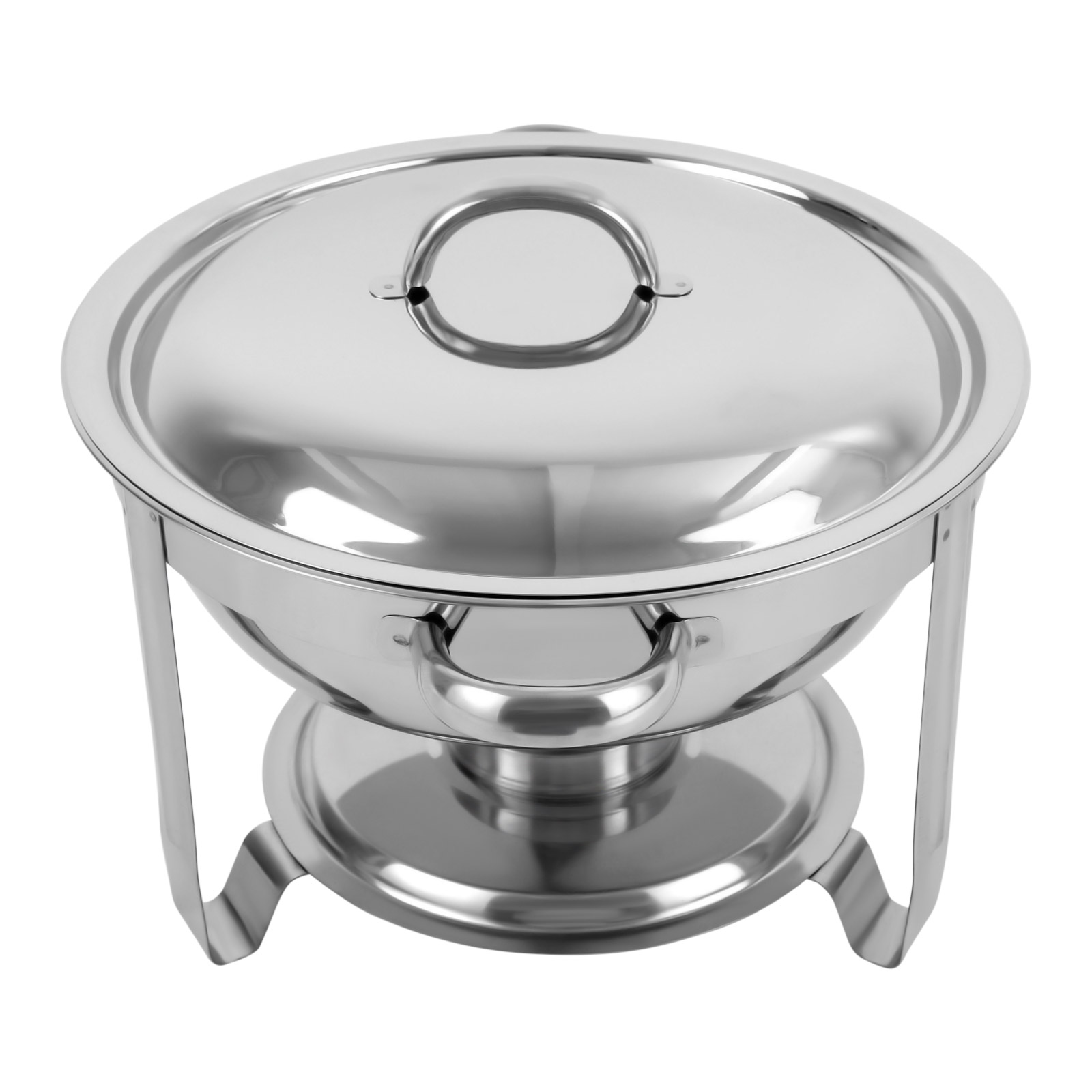 3.5 Liter Stainless Steel Round Warmer, Food Warming Container, 41.5*25.5cm, Silver 3.5 Liter Stainless Steel Round Warmer, Food Warming Container, 41.5*25.5cm, Silver