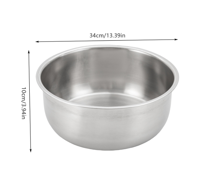 8.5L Round Stainless Steel Dining Stove with Glass Lid Double Bowl Suitable for Buffets and Parties Stainless Steel Round Chafing Dish Set 8.5L Round Stainless Steel Dining Stove with Glass Lid Double Bowl Suitable for Buffets and Parties Stainless Steel Round Chafing Dish Set