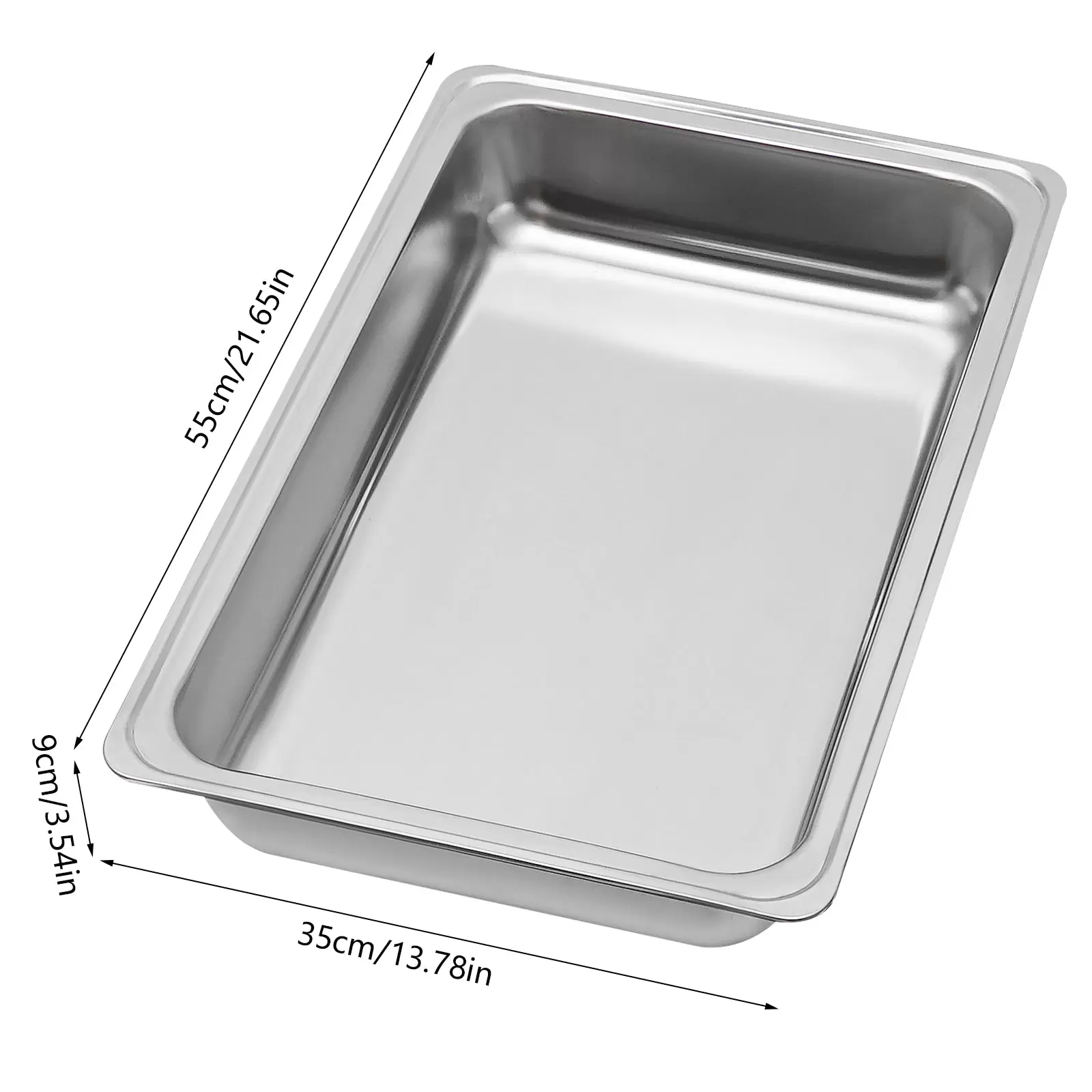 Modern Foldable Frame Stainless Steel Buffet Set 4.76 Quart Each For Restaurants Cafeterias Hotels Weddings Parties Silver Modern Foldable Frame Stainless Steel Buffet Set 4.76 Quart Each For Restaurants Cafeterias Hotels Weddings Parties Silver