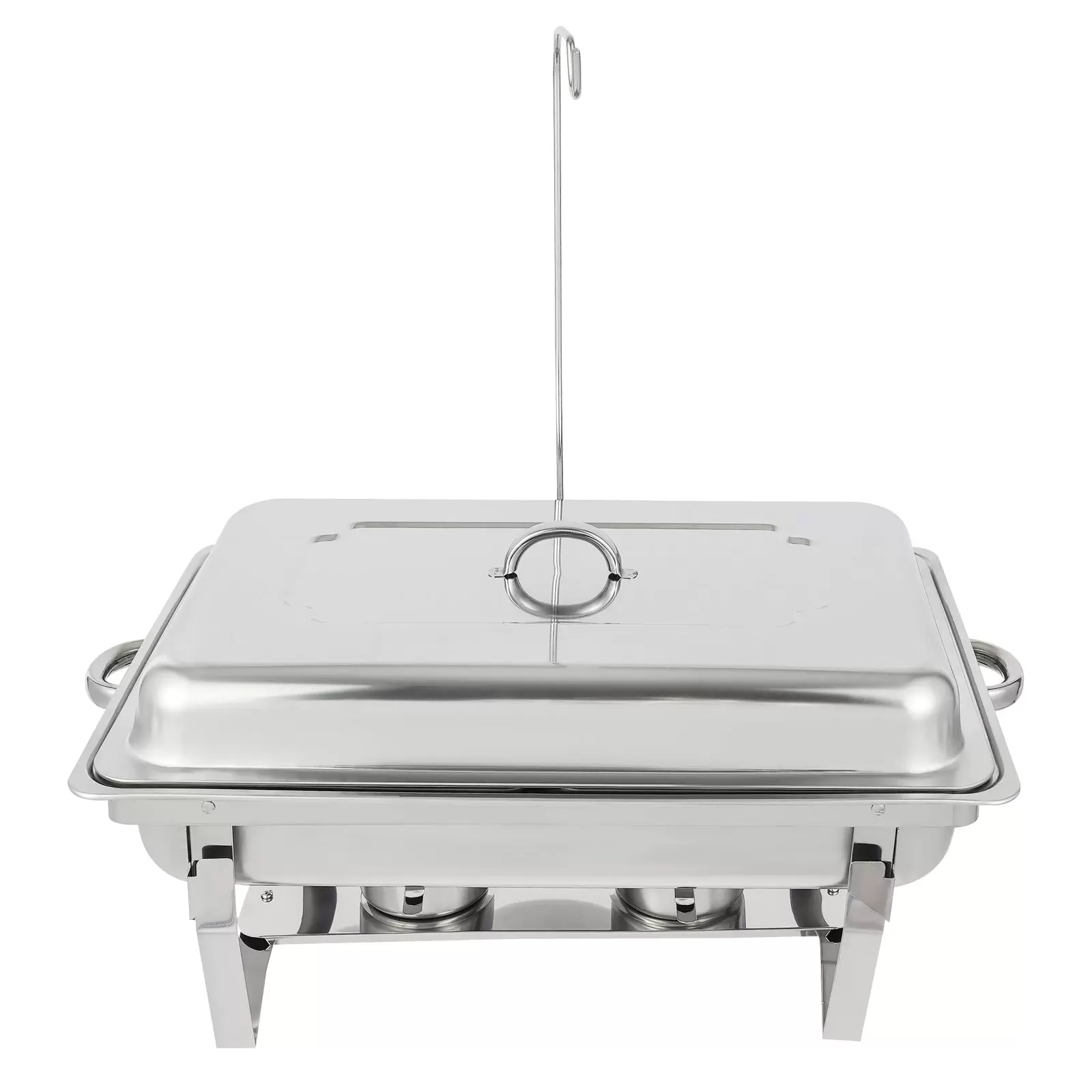 Modern Foldable Frame Stainless Steel Buffet Set 4.76 Quart Each For Restaurants Cafeterias Hotels Weddings Parties Silver Modern Foldable Frame Stainless Steel Buffet Set 4.76 Quart Each For Restaurants Cafeterias Hotels Weddings Parties Silver