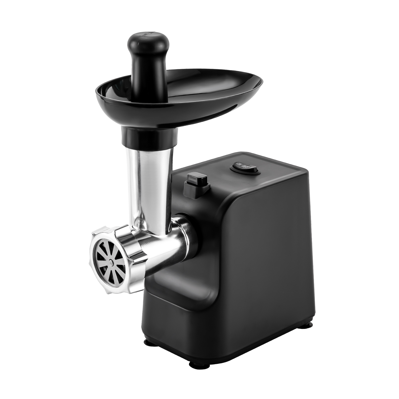 1000w Electric Meat Grinder With Sausage Maker Accessories For Beef Mutton Fish Pork Garlic Cloves 10.23*5.12*11.61 In Black