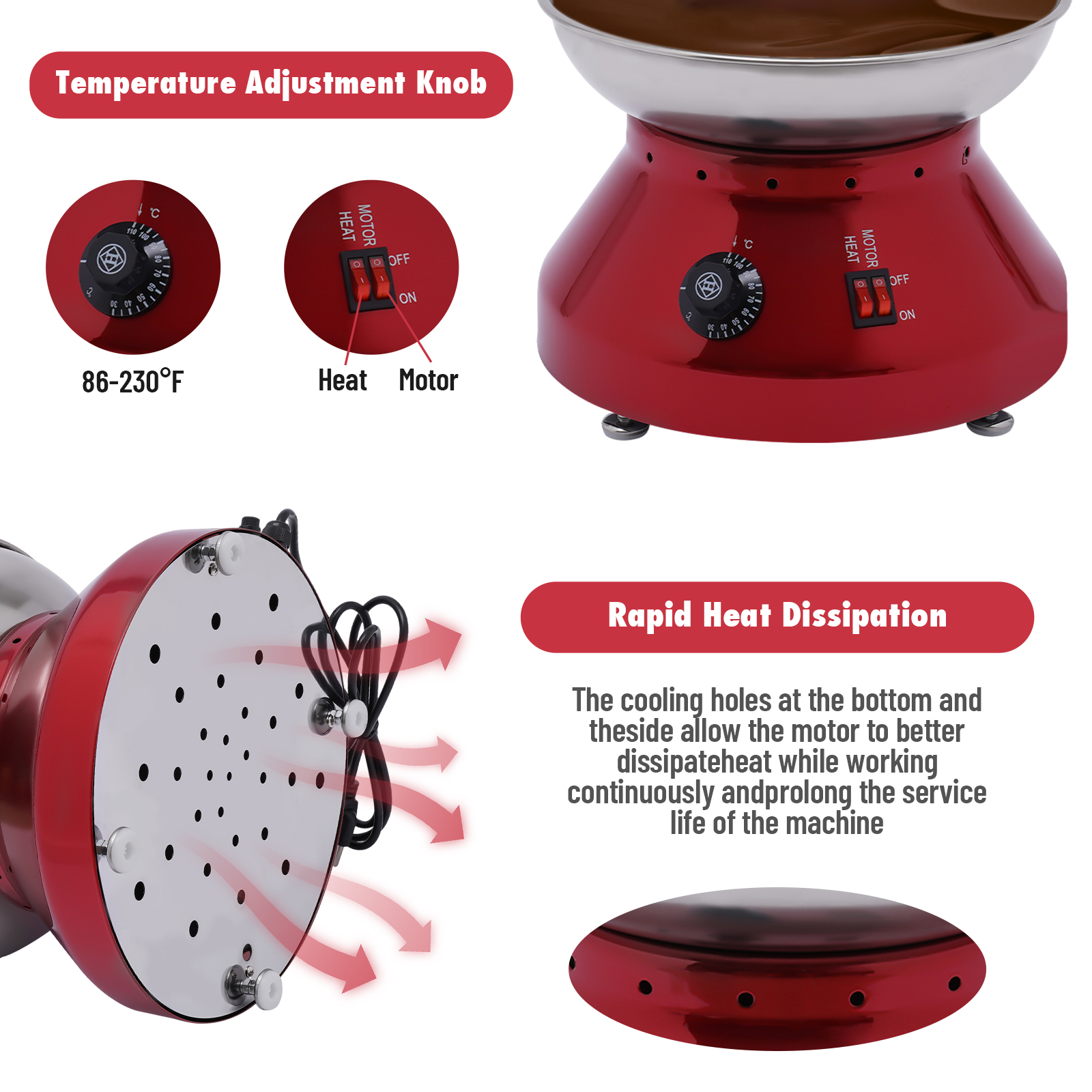 Chocolate Fountain Commercial Hot Chocolate Fondue Tower 5 Tier 7 lb Large Capacity Stainless Steel Chocolate Melting Heating Machine Chocolate Fountain Commercial Hot Chocolate Fondue Tower 5 Tier 7 lb Large Capacity Stainless Steel Chocolate Melting Heating Machine