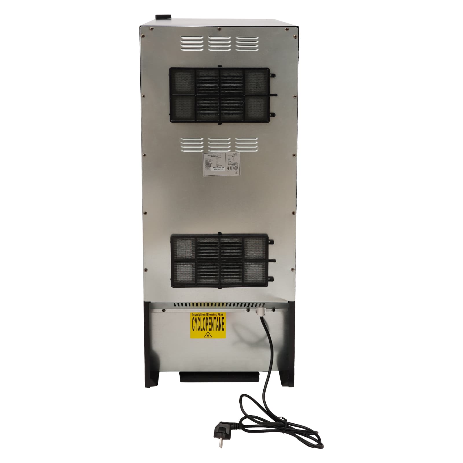 Wine cabinet full metal shelf style European standard wine refrigerator, freestanding wine refrigerator, black wine refrigerator